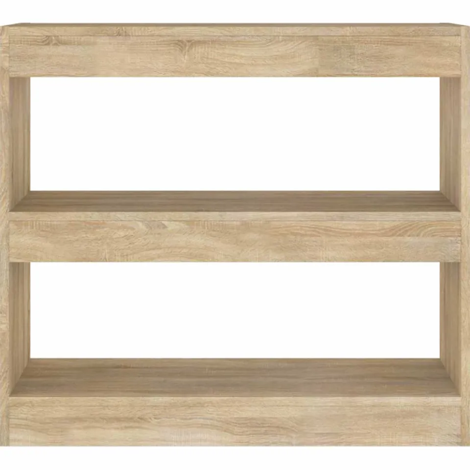 vidaXL Boekenkast / kamerscherm 80x30x72 cm sonoma eikenkleurig, foto 4