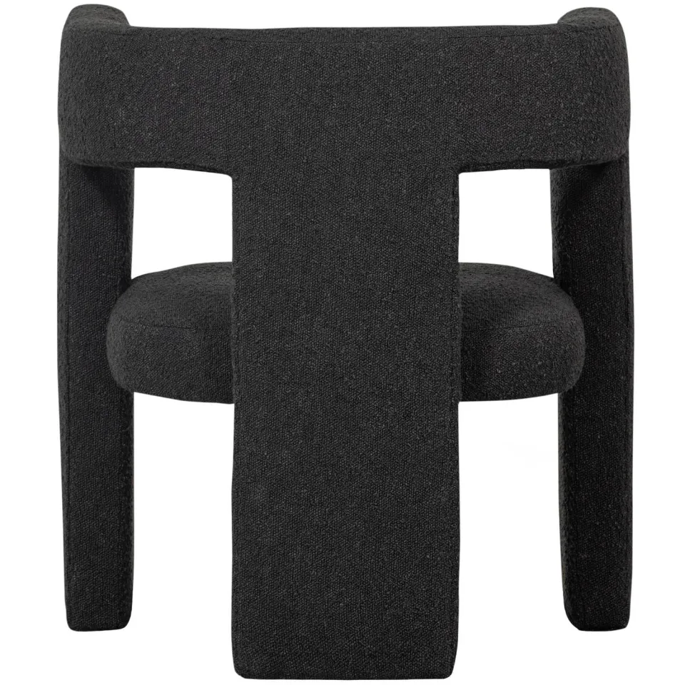 WOOOD Tiwa Fauteuil - Bouclé - Beige - 70x64x64, foto 2
