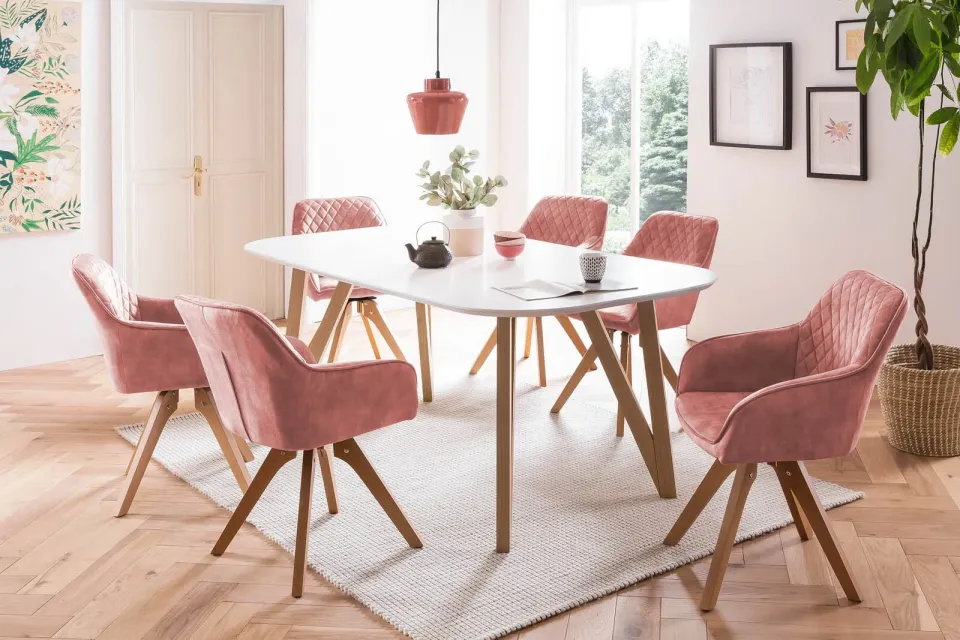 Eettafel Nikolaj wit, foto 4