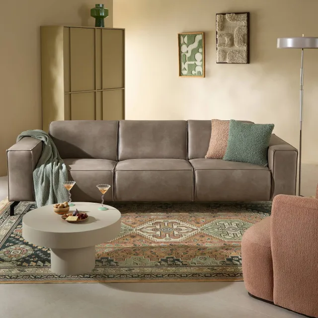 NOUS Living Brent 3-zitsbank steengrijs, foto 2