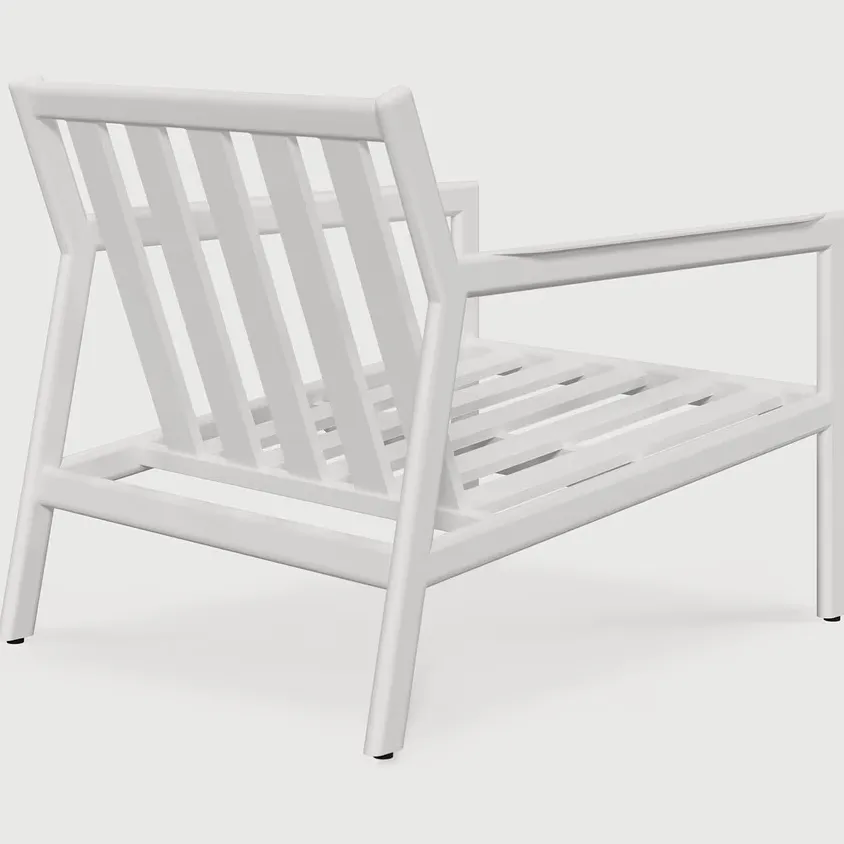Ethnicraft Jack outdoor fauteuil wit, foto 3
