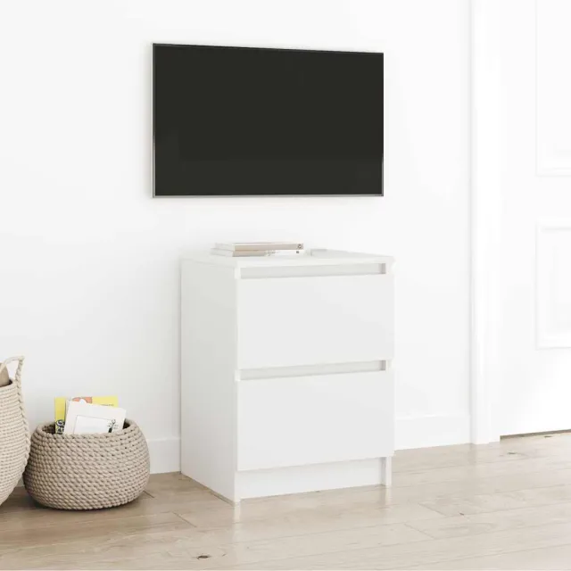 vidaXL Tv-meubel 40x35x54 cm spaanplaat wit