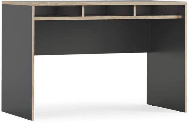 Vicco Tetrix Bureau – 112 x 55 cm met 3 compartimenten Antraciet