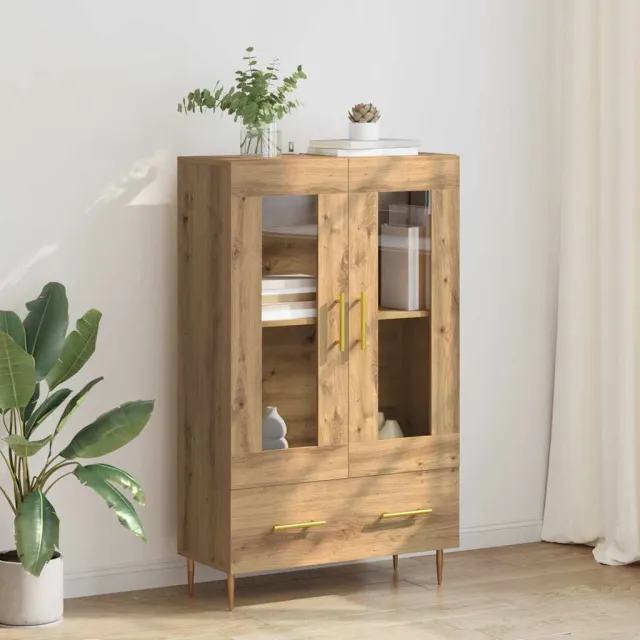 vidaXL Highboard Artisan Eiken 69,5 x 31 x 115 cm, foto 2