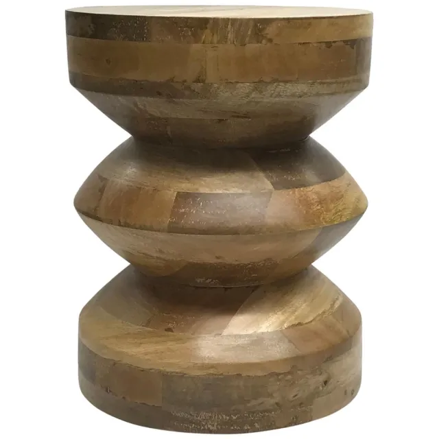Leitmotiv Bijzettafel Cegador - Naturel - 35x35x45cm - Modern