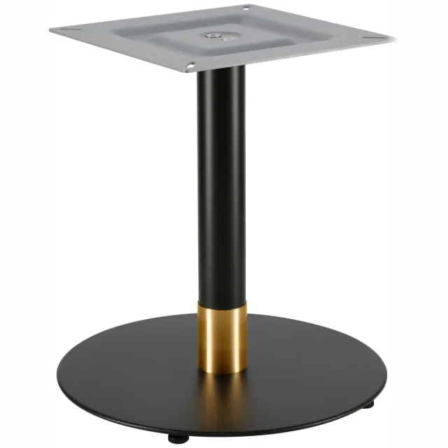 Vega Loungetafelzuil voor buiten Oris; 42x44 cm (ØxH); zwart/goud
