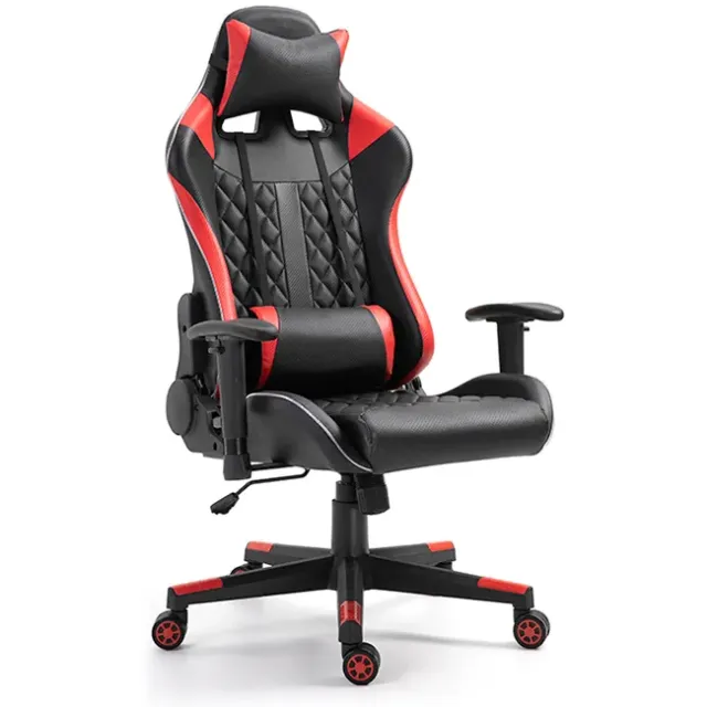 Gamingstoel Owen zwart rood