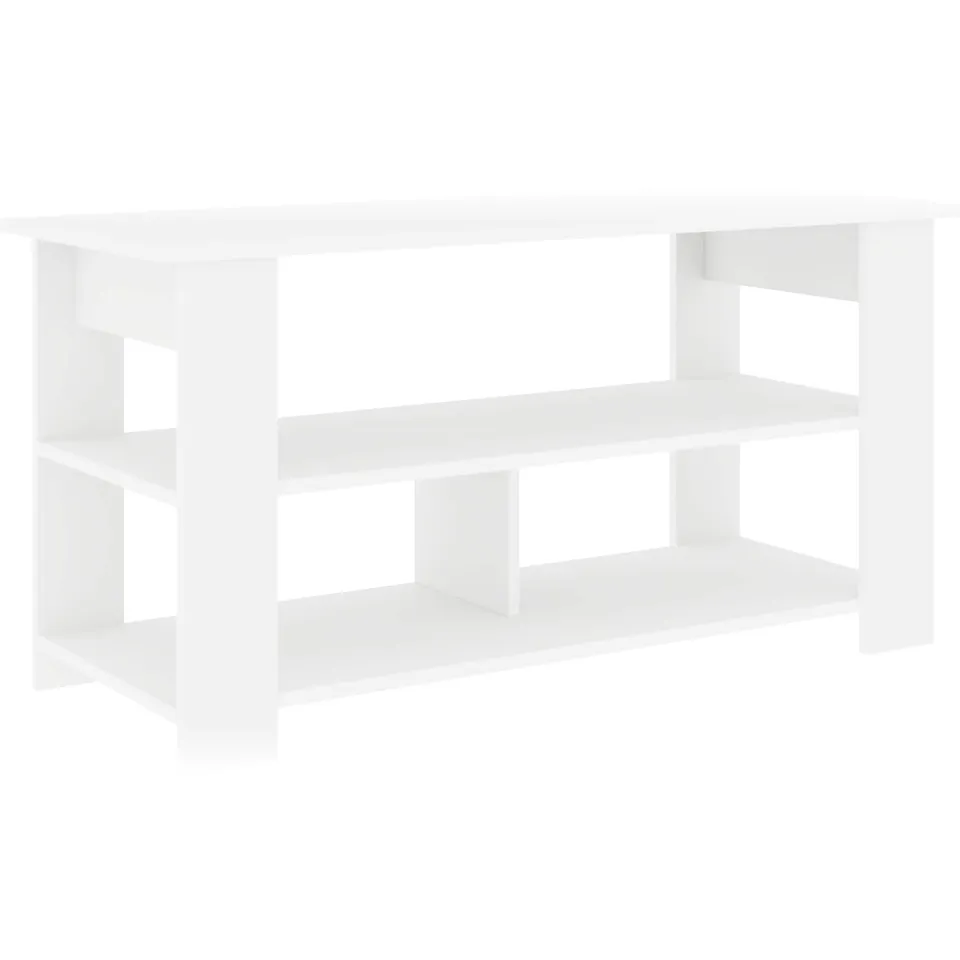 vidaXL TV-standaard Wit 100 x 40 x 50 cm