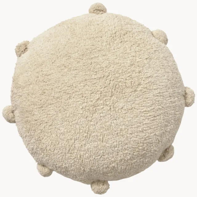 Lorena Canals Handgetuft kindervloerkussen Bubbly Beige