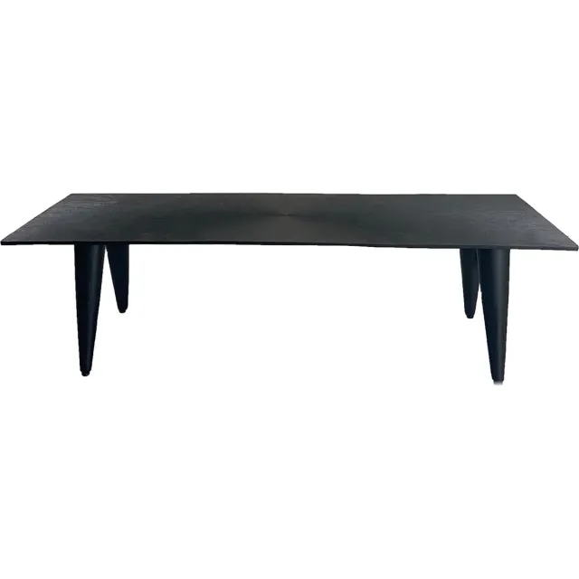 Oist Design Zeno Coffee Table - Aluminium Black - 40 x 120 x 31 cm Zwart