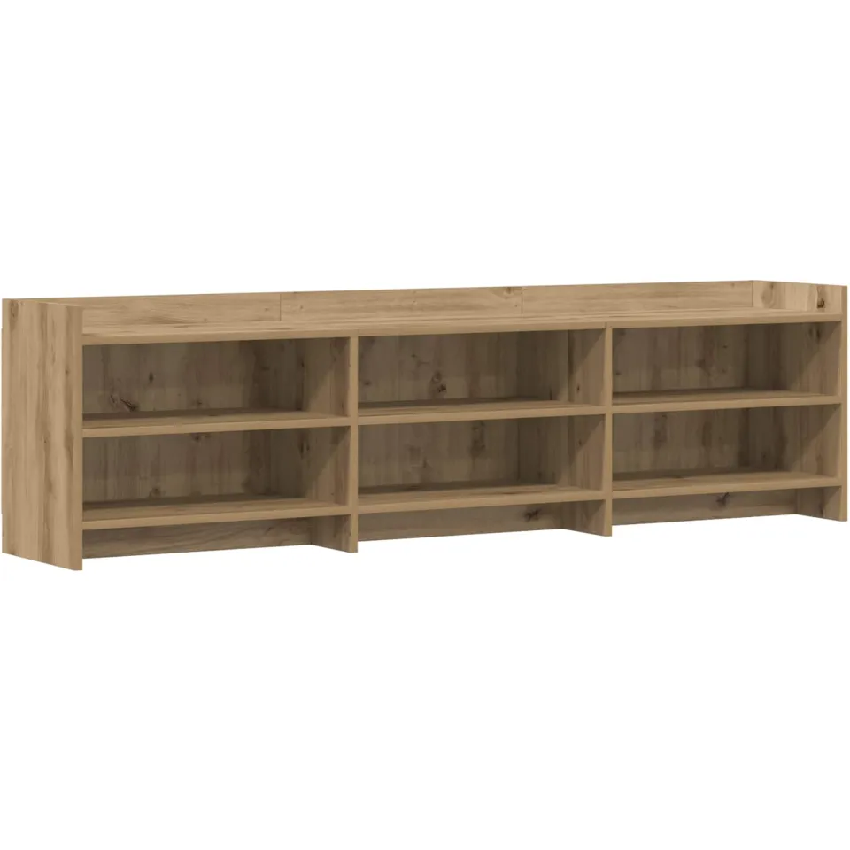 vidaXL TV-kast 168 x 33 x 47 cm Artisanaal eiken Bewerkt hout, foto 3
