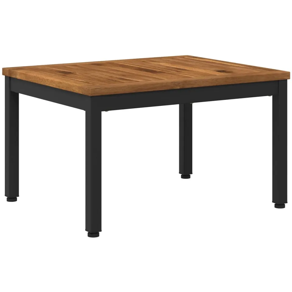 vidaXL Salontafel NAARDEN Naturel en Zwart 49 x 60,5 x 36 cm, foto 3