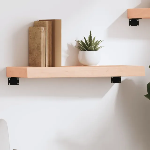 vidaXL Wandschap 60x20x6 cm onbehandeld massief eikenhout Bruin