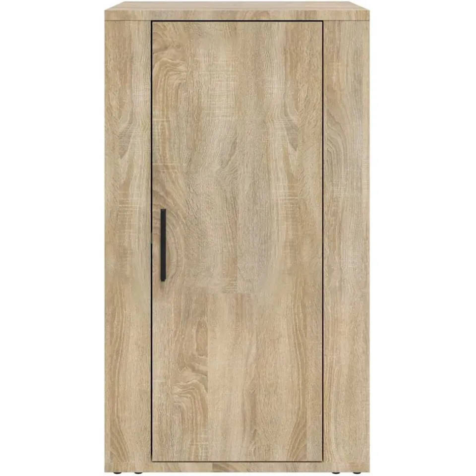 vidaXL Dressoir 40x33x70 cm bewerkt hout sonoma eikenkleurig, foto 4