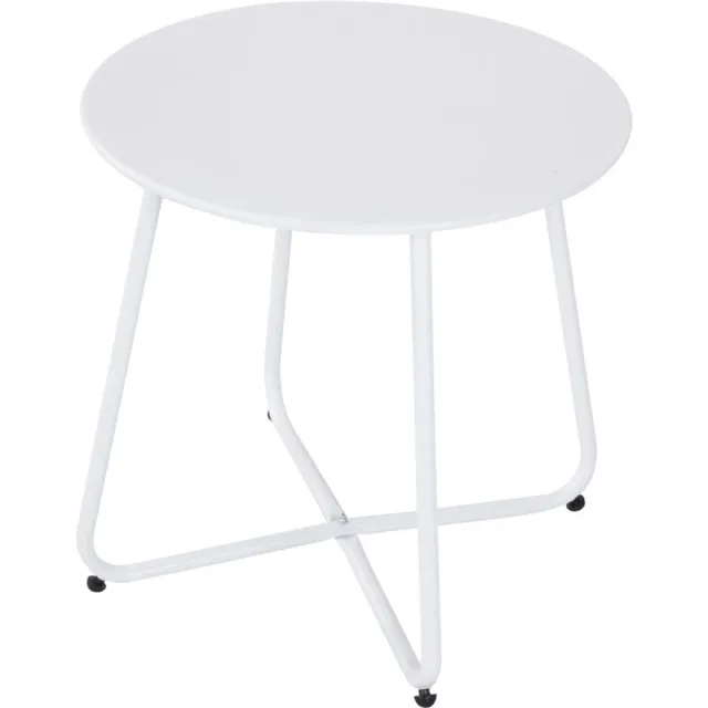 GreenChair Bijzettafel Treasure wit 40 x 45 cm