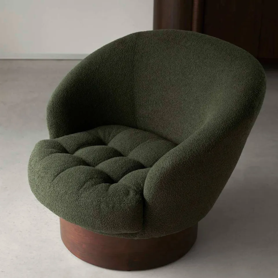 Tikamoon Ines - Fauteuil donkergroen, foto 4