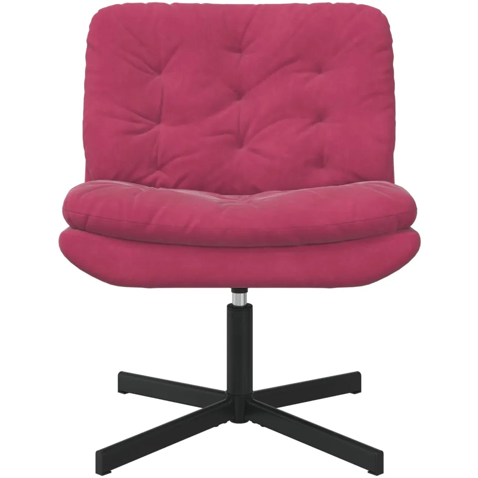 vidaXL Draaibare Relaxstoel Wijnrood 63 x 75 x 76 cm Fluweel, foto 2