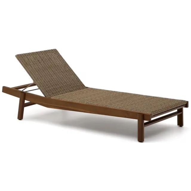 Kave Home Itani ligbed bruin Beige