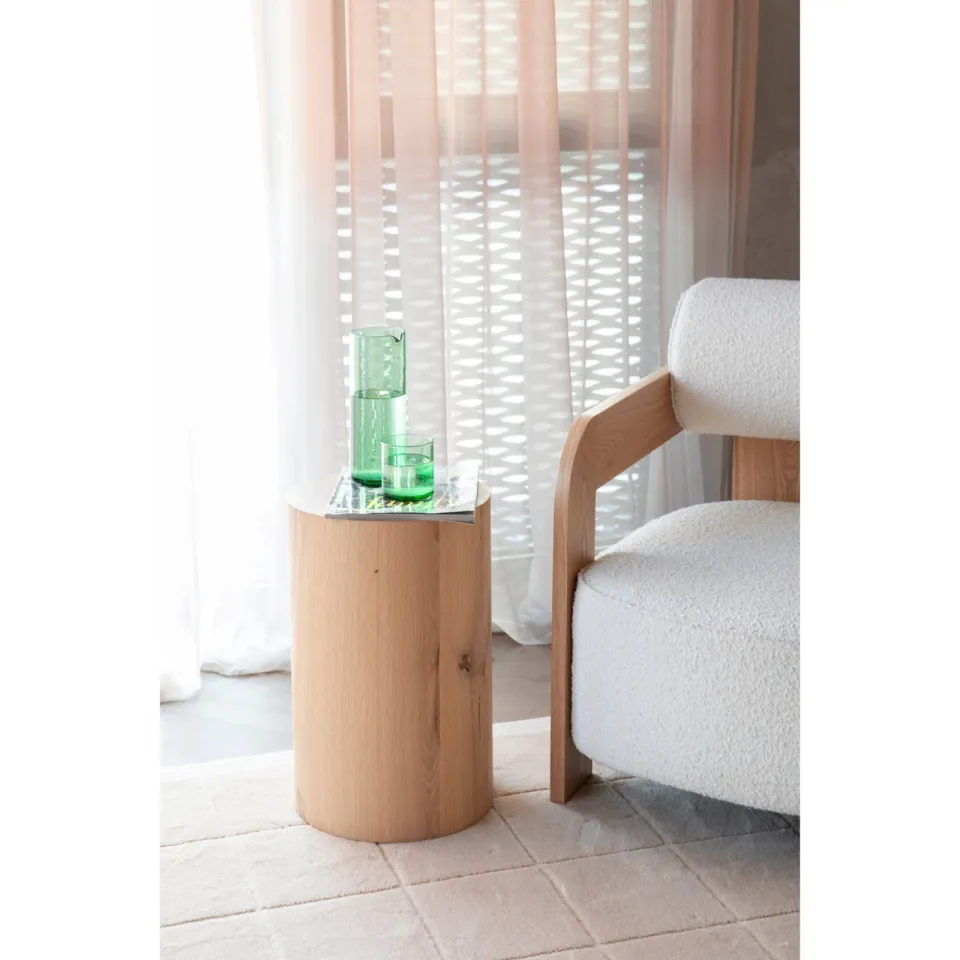 Zuiver Silo bijzettafel naturel, foto 4