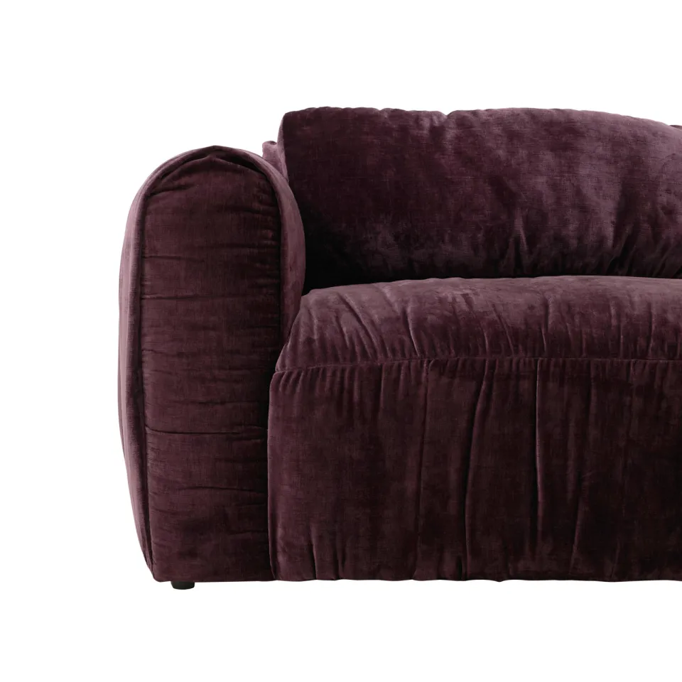 NOUS Living 2-zitsbank Kaia burgundy, foto 7