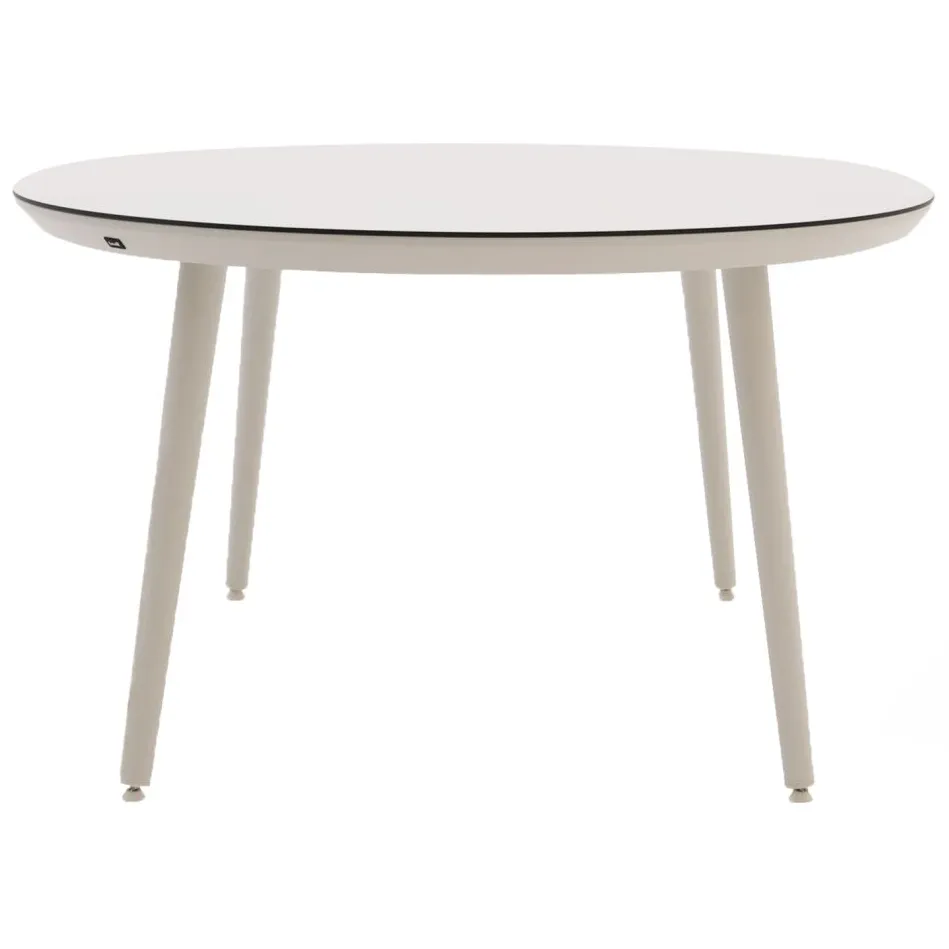 Hartman tuinmeubelen Hartman Sophie Studio dining tuintafel ø128cm wit, foto 4