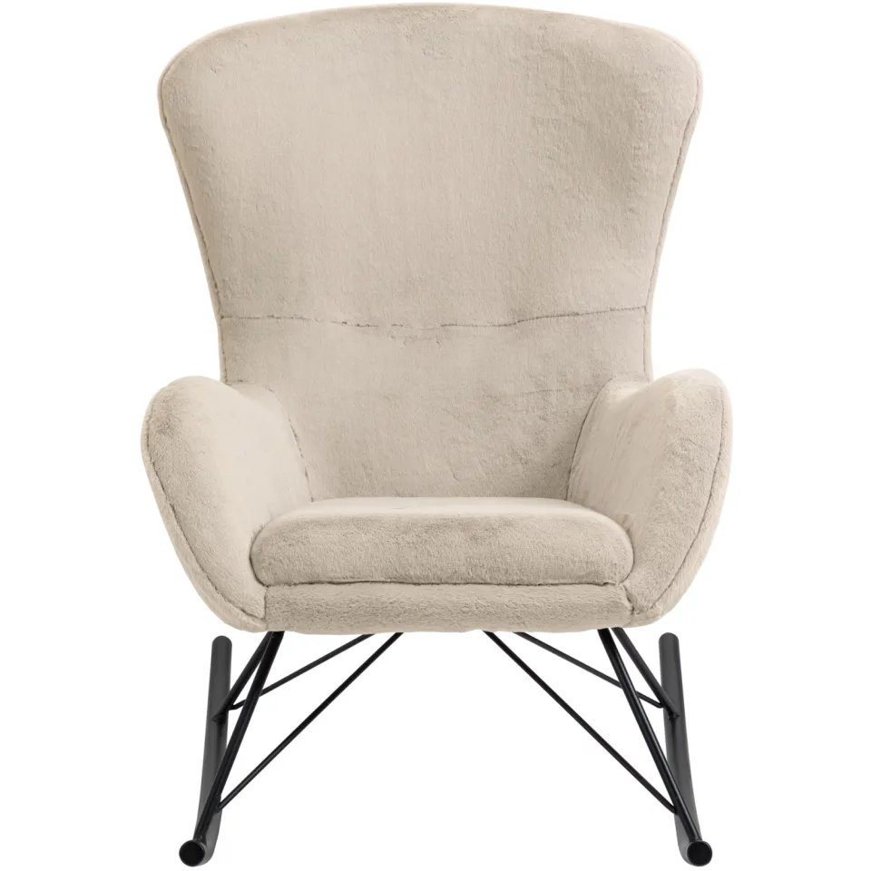 Artistiq Living Timara schommelstoel beige, foto 2
