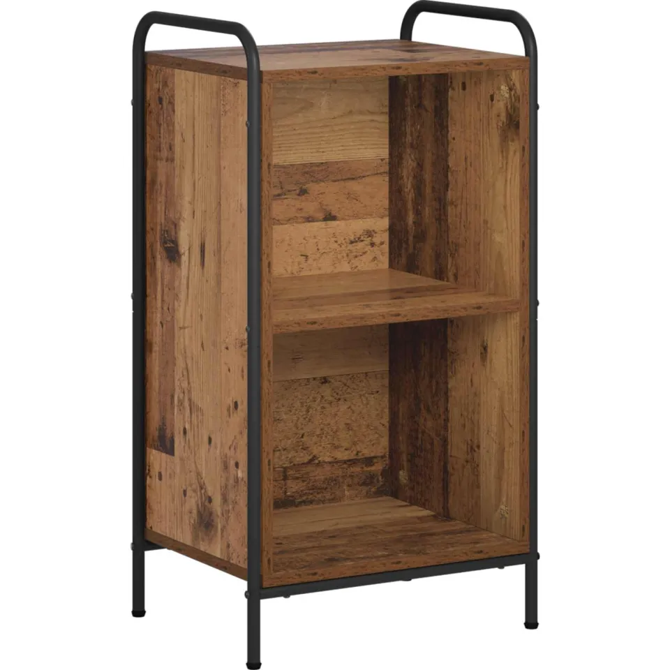 vidaXL Boekenkast 55,5 x 33 x 174 cm Bewerkt hout Oud hout bruin, foto 3