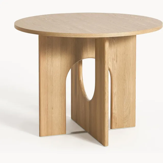 Westwing Collection Ronde eettafel Apollo, in verschillende formaten Bruin
