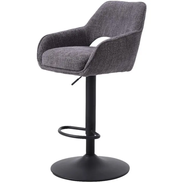 Nordic Home Coleen verstelbare barstoel - grijs