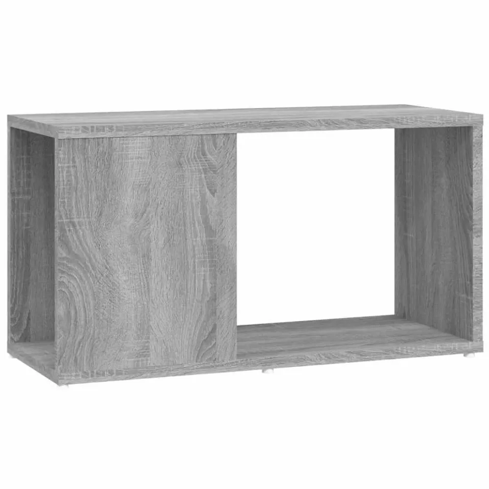 vidaXL Tv-meubel 60x24x32 cm bewerkt hout grijs sonoma eikenkleurig