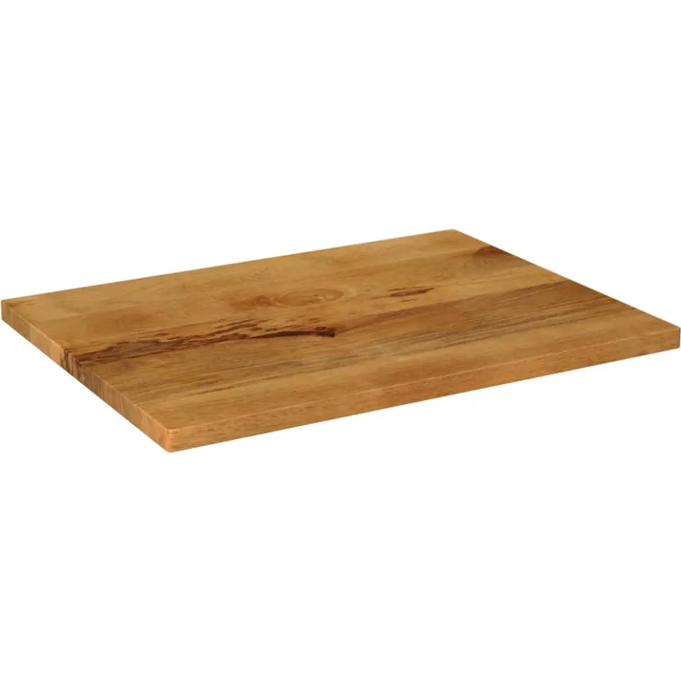 vidaXL Tafelblad rechthoekig 70x60x2,5 cm massief mangohout Bruin