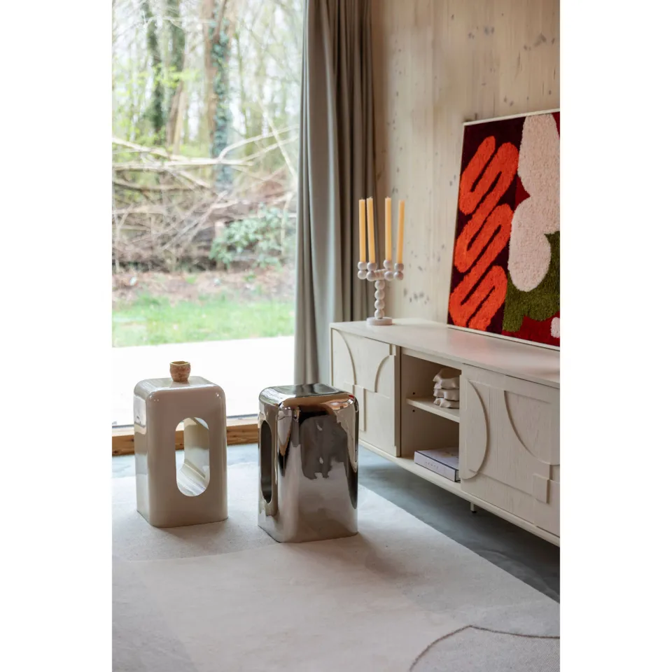Zuiver Creek bijzettafel beige, foto 3