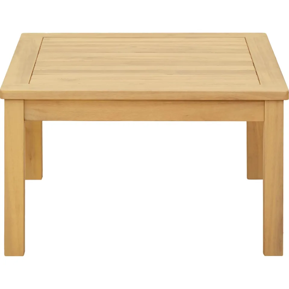 vidaXL Salontafel Licht acacia 60 x 60 x 36 cm Massief Acaciahout Bruin