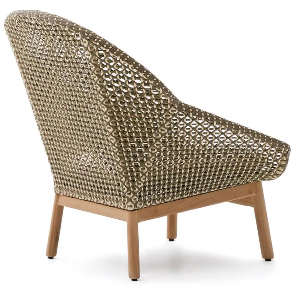 Kave Home Olbia fauteuil met hoge rug groen, foto 4
