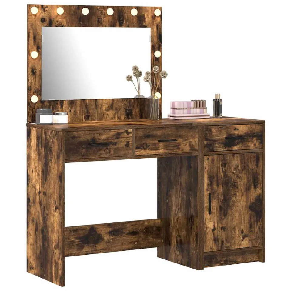 vidaXL Plafondtafel 2 st Bruin 40 x 41 x 75 cm Bewerkt hout