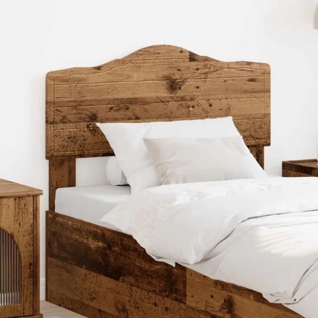 vidaXL Hoofdbord Oud Hout Bewerkt hout Bruin