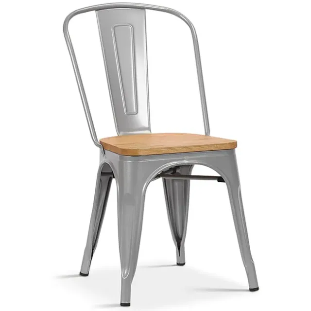eetkamerstoel Ezra lichtgrijs