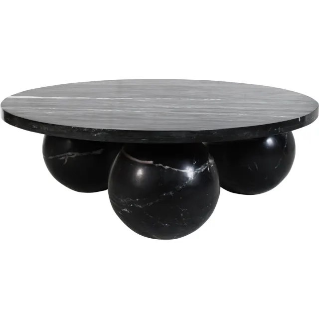 PTMD Salontafel Diro - Zwart - 99x99x33cm