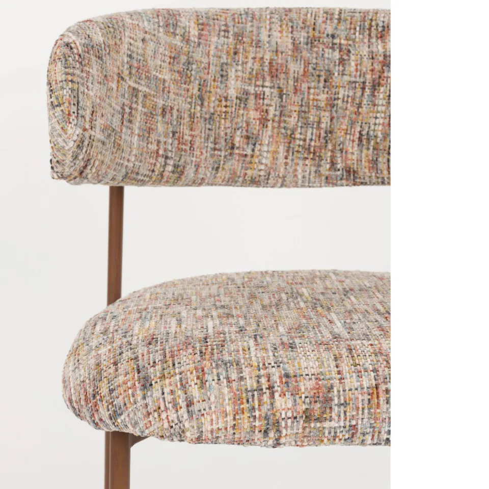 Housecraft Living eetkamerstoel Claes gemêleerd multi, foto 7