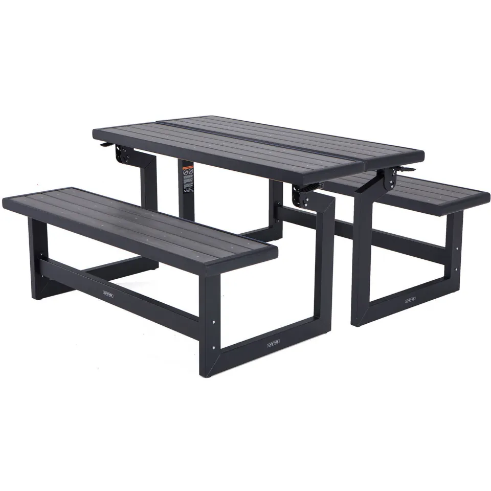 Lifetime convertible bank harbor grey, foto 4
