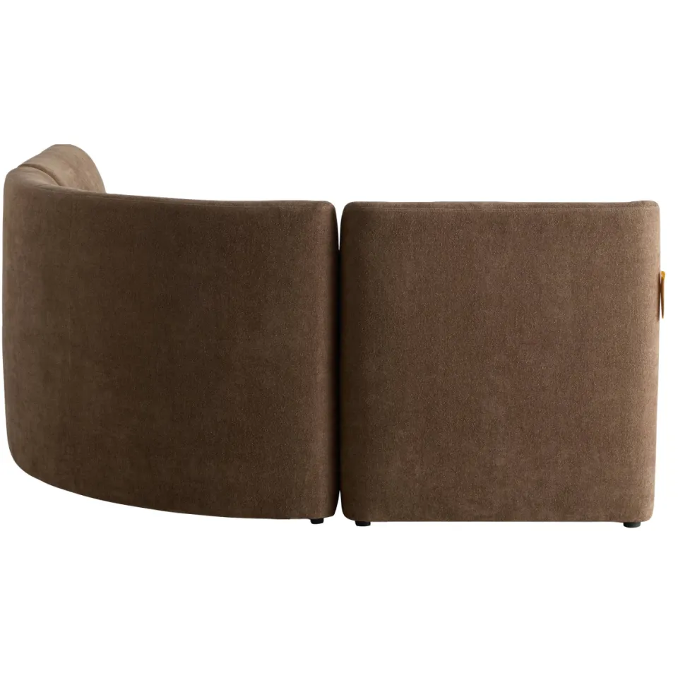 NOUS Living Rhea eetkamerbank bruin, foto 4