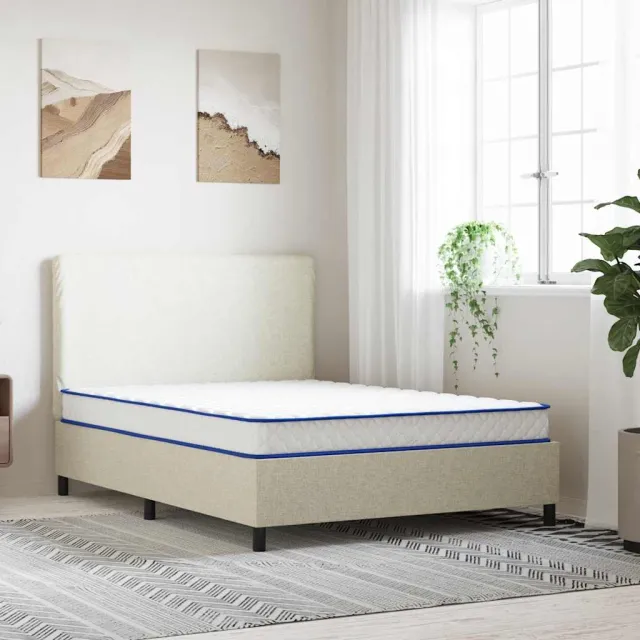 vidaXL Traagschuimmatras 140x190x17 cm Zacht wit