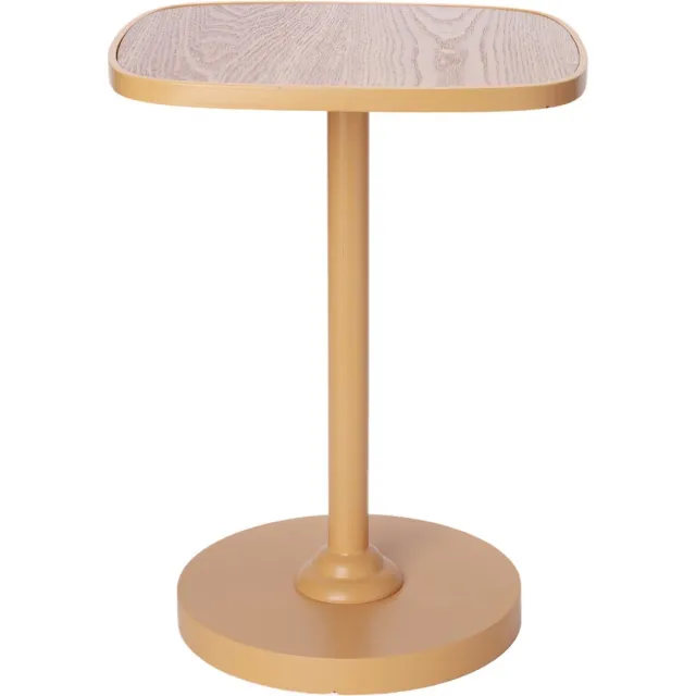 House of Nature Bijzettafel Avondale geel 40cm