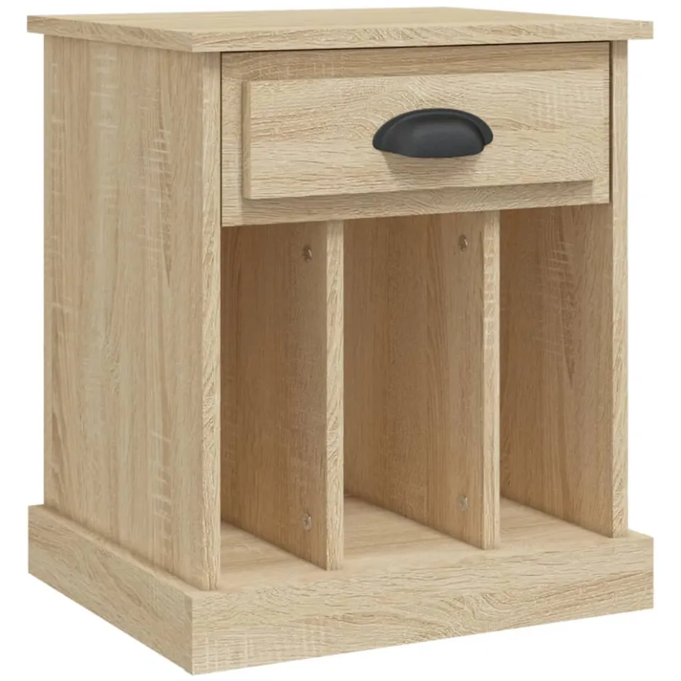 vidaXL Nachtkastjes 2 st 43x36x50 cm sonoma eikenkleurig, foto 4