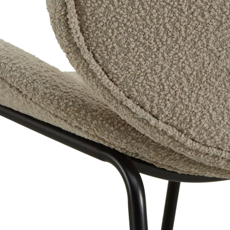 NOUS Living Noa eetkamerstoel taupe, foto 7