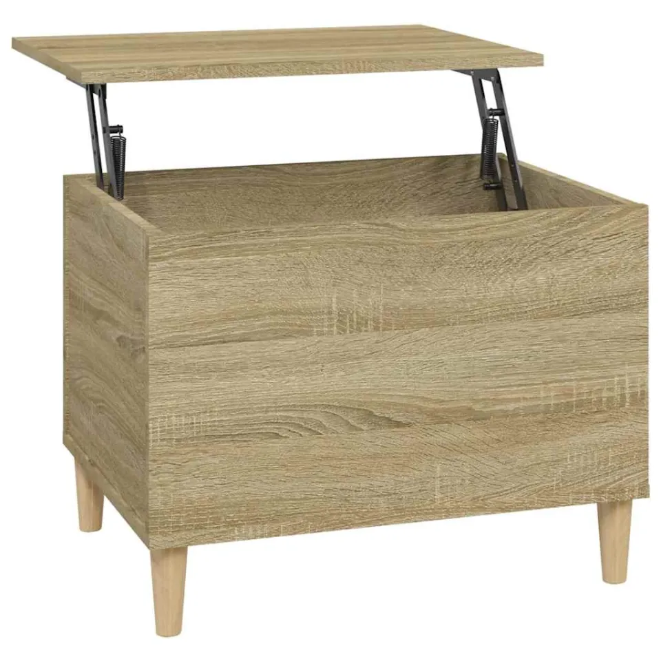 vidaXL Salontafel 60x44,5x45 cm bewerkt hout sonoma eikenkleurig, foto 3