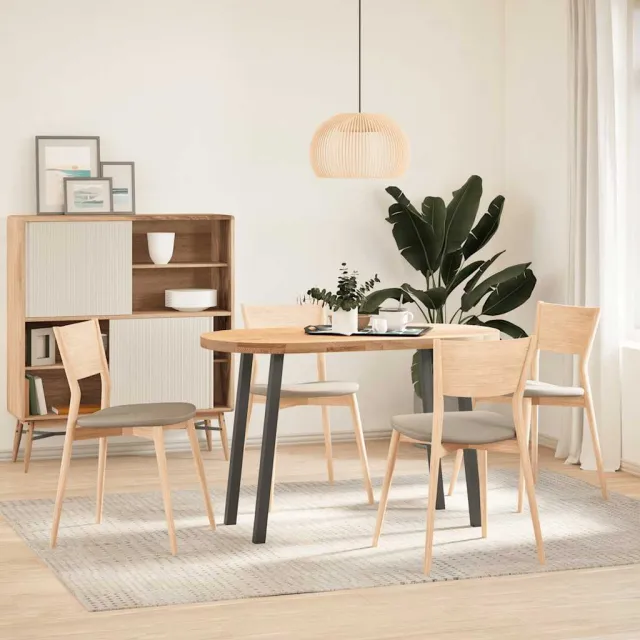 vidaXL Console tafelpoten 4 st 72 cm staal naturel Bruin
