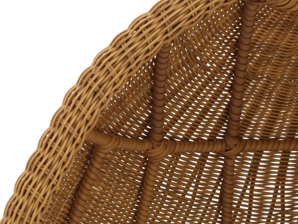 Manifesto Furniture Manifesto Lucana hangstoel (alleen basket) taupe, foto 4