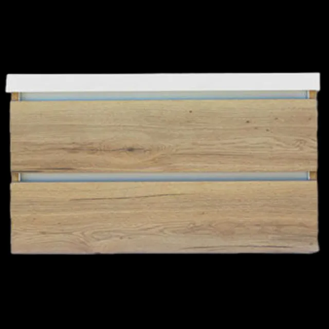 Sanilux Trendline onderkast 120 cm naturel oak Eiken