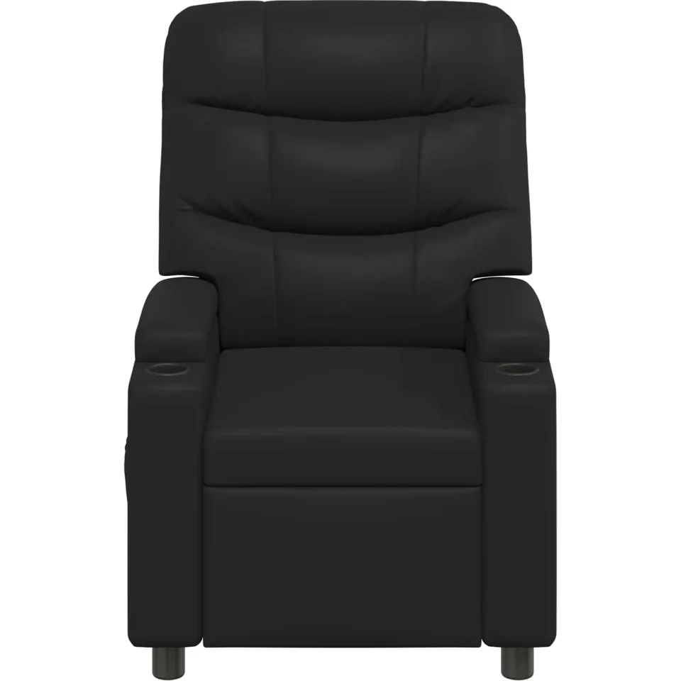 vidaXL Ligstoel Zwart 75 x 93 x 102 cm Stof, foto 4